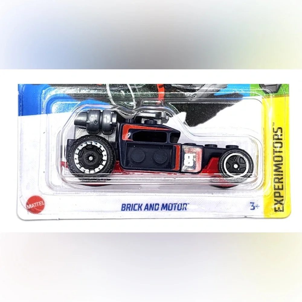 Hot Wheels Brick and Motor – Dark Blue & Red – Experimotors 1/5 – 25/250